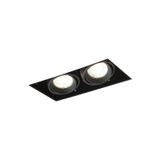 ELECTRA II GU10 frameless black 230V LED GU10 8W