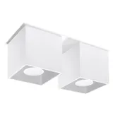 SPOT QUAD 2 WHITE GU10 2X40W IP20
