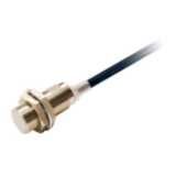 Proximity sensor, inductive, brass-nickel, M18, shielded, 5 mm, NO, 2 E2E 8387M