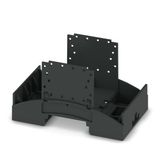 BC 53,6 UT HBUS BK W/ORG CLP - Mounting base housing