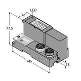 Gateway for BL67 I/O system Interface for DeviceNet™   BL67-GW-DN