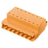 PCB plug-in connector, male plug, 5.08 mm, Number of poles: 12, 180°, PUSH IN with actuator, Clamping range, max. : 3.31 mm², Box