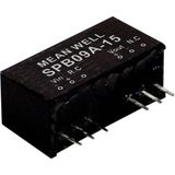 SPB09C-15 DC/DC Converter 48:15V 600mA 9W, MEAN WELL