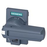 Accessory for 3KD size 1 Direct operating mechanism, for front operating mechanism, grey, Standard version