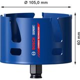 EXPERT Construction Material Hole Saw 105 mm