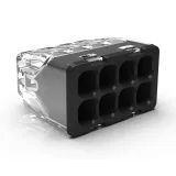 Quick disconnect terminal block MINI PC218S transparent