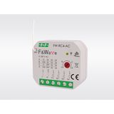 flush-mounted 230V radio transmitter