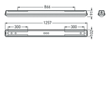 Weather-proof luminaires Oleveon Fit Grey ETDD 19W 2700lm Wide (W) IP66 IK03 3 SDCM 7923551