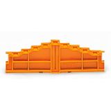4-level end plate marking: 3-2-1-0--0-1-2-3 7.62 mm thick orange