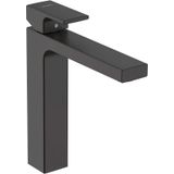 Vernis Shape 190 sink mixer, with pop-up, matte black
