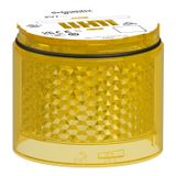 Flashing Yellow Colored lens