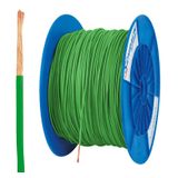 PVC Insulated Single Core Wire H05V-K 0.75mmý, green (coil) (The price is shown without markup on metals. Request a quote for accurate information)