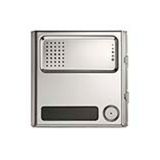 SINTHESI STEEL MODULE PRE-ARRANGED FOR LOUDSPEAKING UNIT - 1 BUTTON