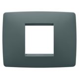 ONE PLATE - IN PAINTED TECHNOPOLYMER - 2 MODULES - TEAL - CHORUSMART