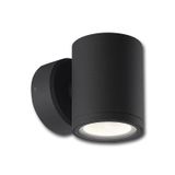 LED lamp Verona R, 7W, 4000K, IP65, black color