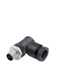 Field attachable connector, M12