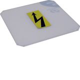 transparent plate,f.cable spreader box