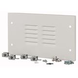 XTSZCSV4-H250W425 Section wide cover, HxW=250x425mm, IP42, grey