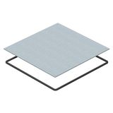 DUF 350-2 Blanking lid UZD350-2/3 for wet care 383x383x4