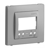 COVER PLATE F/MULTIF CHRONOTHERMOSTAT SILVER