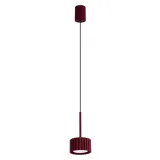 Pendant lamp AURA 1 burgundy Gx53