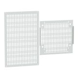 Partition Plate, PrismaSeT 6300, form 2, vertical partition bottom top, for enclosures W500, 1 set 3