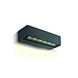 Mimoza LED 8W 480lm 830 IP65 IK07 220-240V anthracite