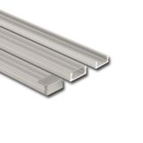 Attached aluminum profile PG, 15x7 mm, without diffuser, 2 m