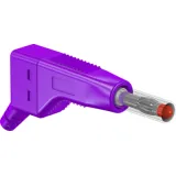 4 mm plug, screw connection, 1.0 mm², purple, 64.9325-26
