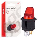 Lever switch 20A 12V AMIO-04438