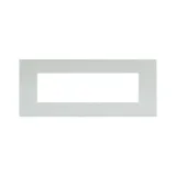 SMART EASY S44 TECHNOPOLYMER PLATE, WHITEK WHITE COLOR - MATT FINISH - 7 MOD.