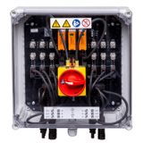 Combiner Box (Photovoltaik), PV Next, 1000 V, 1 MPP, 3 Inputs / 3 Outp