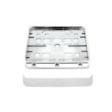 Licence plate frame- motocycle, metalic