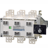 Load break switch with visible contacts  SIDER 3P 3150A front operatio