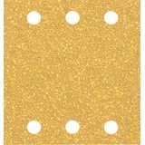 EXPERT C47 Sandpaper with 6 holes for Orbital Sanders 115 x 17 mm, G 4 1-pc