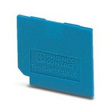 D-MBK 2,5/E BU - End cover