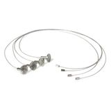 SUSPENSION KIT FOR LED PANELS