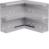 Internal corner of base profile for BR 68x210mm lid 2x80mm in light gr