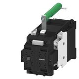 Contactor size 2, 2-pole DC-3 and 5, 32 A Auxiliary switch 22 (2 NO +