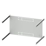 Mounting plate 3KL713, 3KA713, 3 or 4-pole, H: 300 mm W: 600 mm