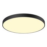 MEDO® PRO 90, ceiling-mounted light, round, 3000/4000K, 74W, trailing-edge phase, 110°, black