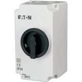Z-MFG/NOT Enclosure for damp locations, ON/OFF with emergency switching off