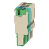 Plug (terminal), SNAP IN, 2.5 mm², 24 A, 800 V, Number of connections: