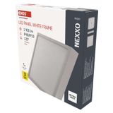LED surface luminaire NEXXO, square, white, 21W, neutral white