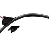 TDPA-04B-01 zwart  Kunststof intrekgereedschap met gat