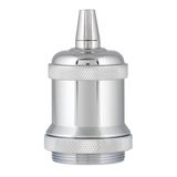Retro Lampholder Alu E27 Compl. Chrome