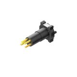 Built-in plugs, M8, Mounting thread: , Number of poles: 5, Strand / cable length: