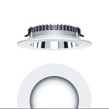 PANOS R R200 1k-940 LDO L AL RET WH - LED ceiling-recessed luminaire