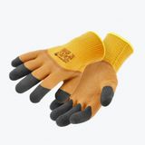LYCK protective gloves latex coated insulated orange 10