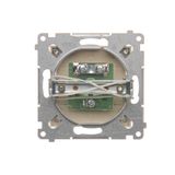 Remote controlled switch with relay, 8A, Bronze matt, metalic